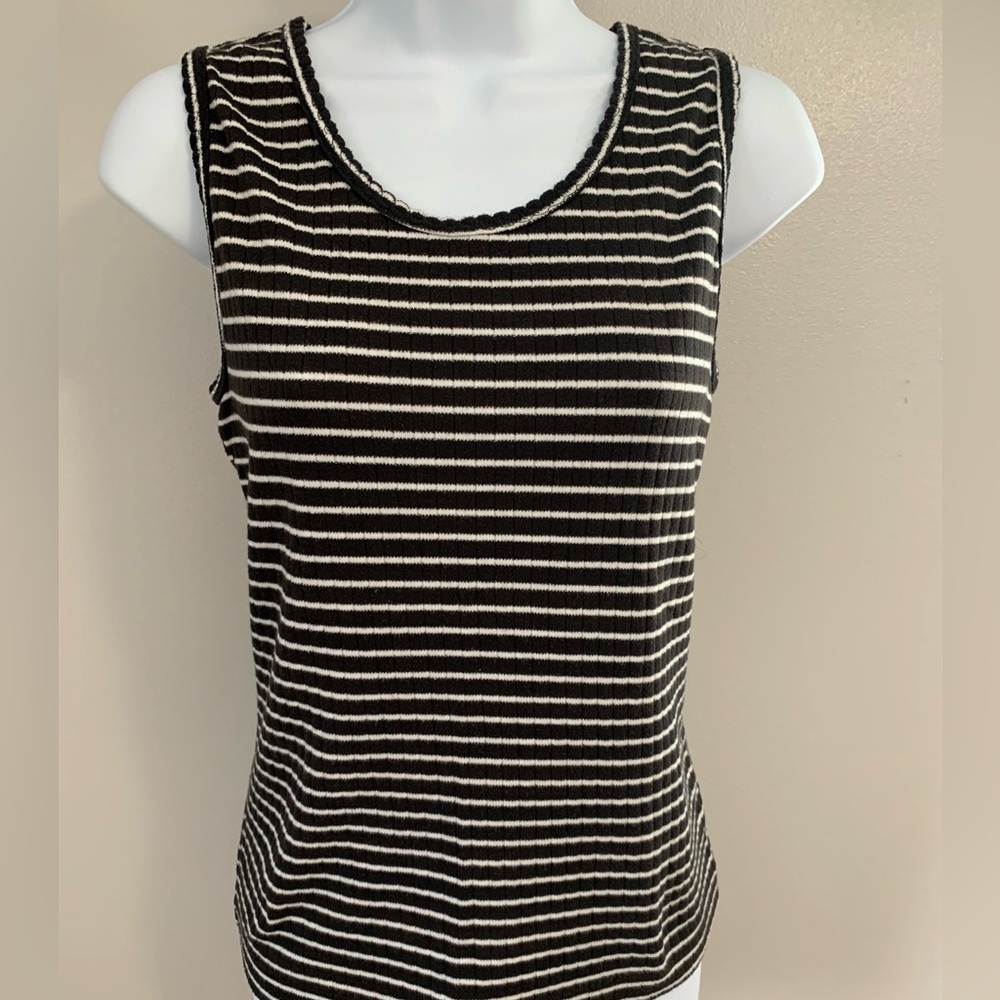 Bobbie Brooks Fitted Ribbed Tank Top